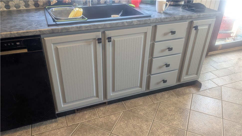 Cabinet Refacing Project in East Liverpool, OH by Legacy Remodeling