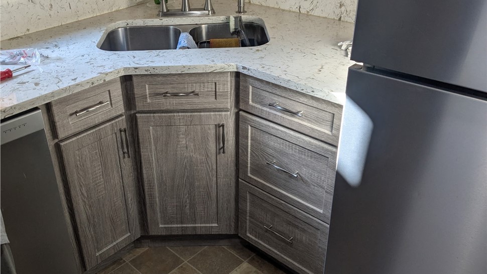 Cabinet Refacing Project in Pittsburgh, PA by Legacy Remodeling