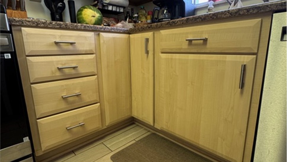 Cabinet Refacing Project in Pittsburgh, PA by Legacy Remodeling