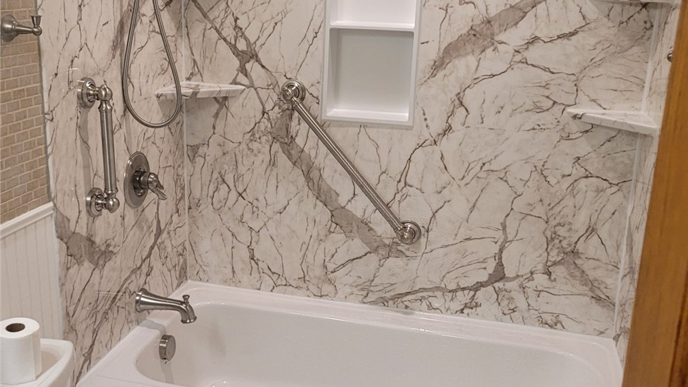 Tubs/Showers Project in North Versailles Township, PA by Legacy Remodeling