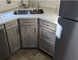 Cabinet Refacing Project in Pittsburgh, PA by Legacy Remodeling