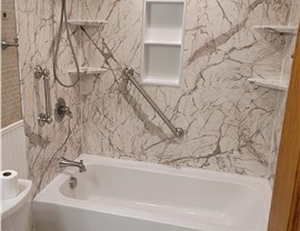 Tubs/Showers Project in North Versailles Township, PA by Legacy Remodeling
