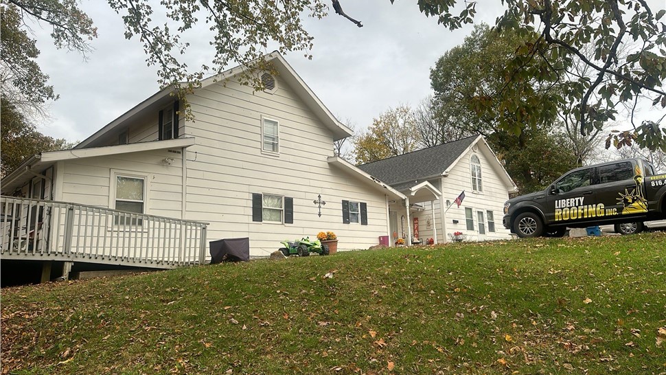 Roofing Project in Liberty, MO by Liberty Roofing Inc.