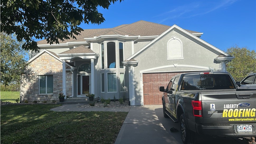 Roofing Project in Liberty, MO by Liberty Roofing Inc.