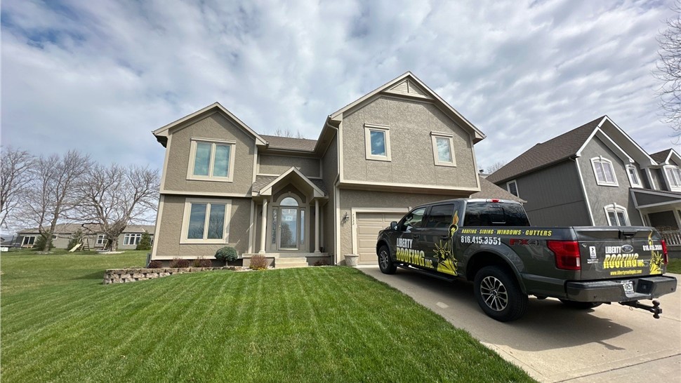 Roofing Project in KCMO, MO by Liberty Roofing Inc.