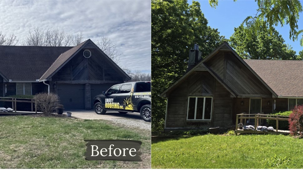 Roofing Project in Liberty, MO by Liberty Roofing Inc.