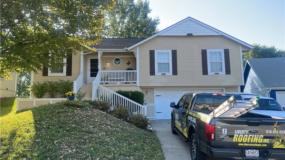 Roofing Project in Liberty, MO by Liberty Roofing Inc.