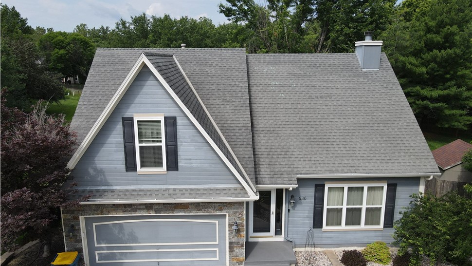 Roofing Project in Liberty, MO by Liberty Roofing Inc.