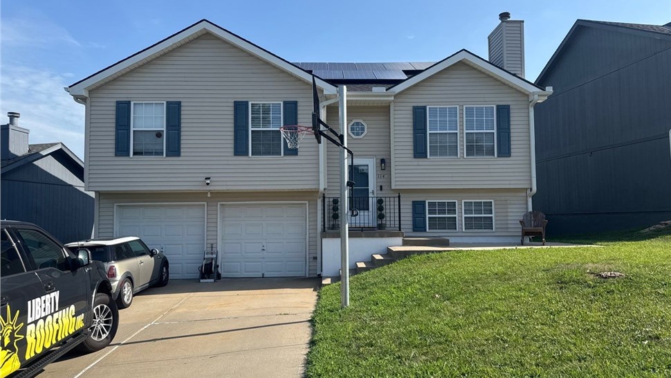 Siding Project in Liberty, MO by Liberty Roofing Inc.