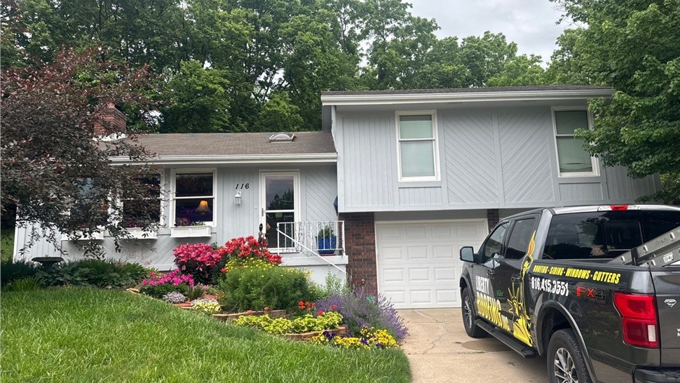 Roofing Project in Liberty, MO by Liberty Roofing Inc.