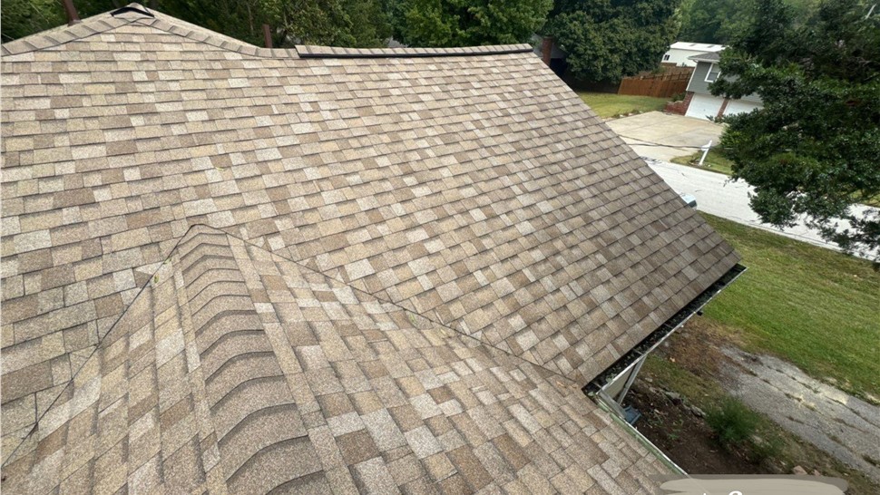 Gutters, Roofing, Siding, Storm Damage Project in Pleasant Valley, MO by Liberty Roofing Inc.