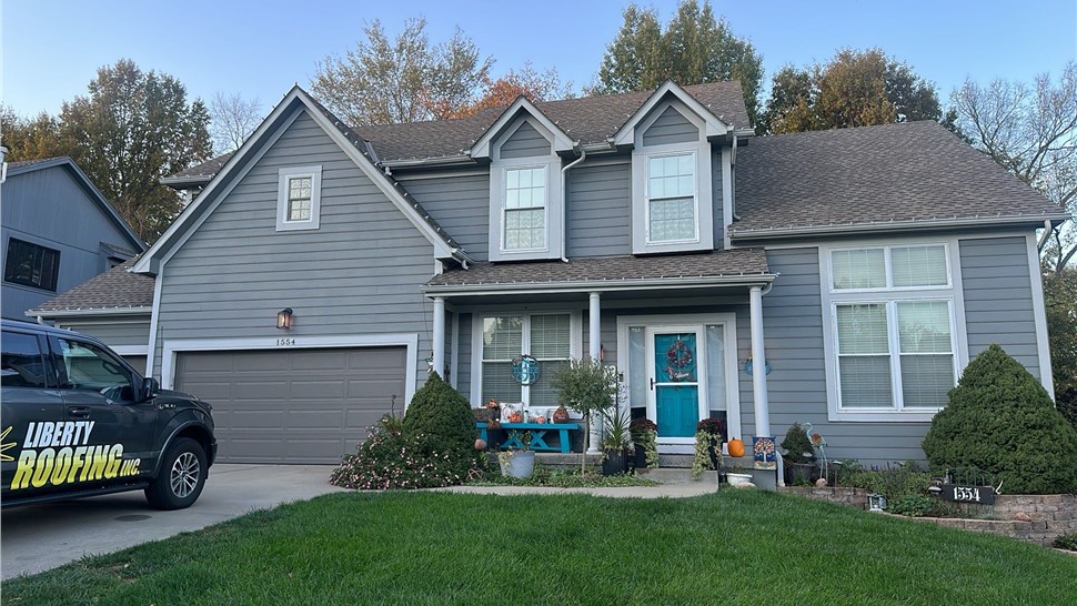 Roofing Project in Liberty, MO by Liberty Roofing Inc.