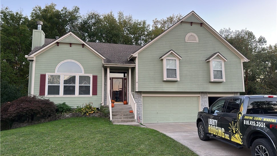 Roofing Project in Liberty, MO by Liberty Roofing Inc.