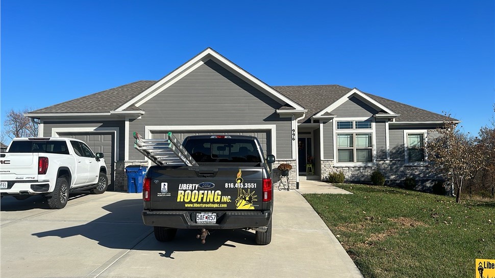 Roofing Project in Liberty, MO by Liberty Roofing Inc.