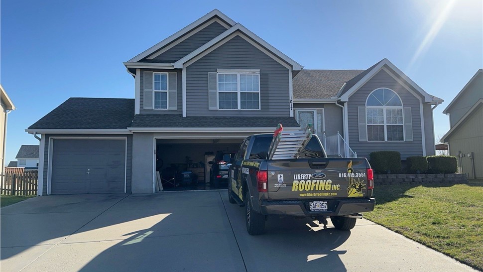 Roofing Project in Liberty, MO by Liberty Roofing Inc.