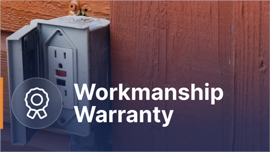 Workmanship You Can Rely On