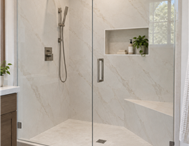 Solid Surface Shower Photo 34
