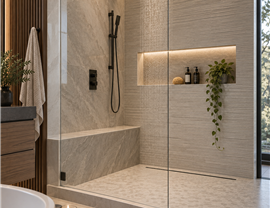Solid Surface Shower Photo 38