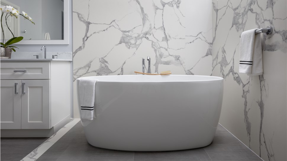 Custom Bathrooms Project in Redmond, WA by Lux Design Builds