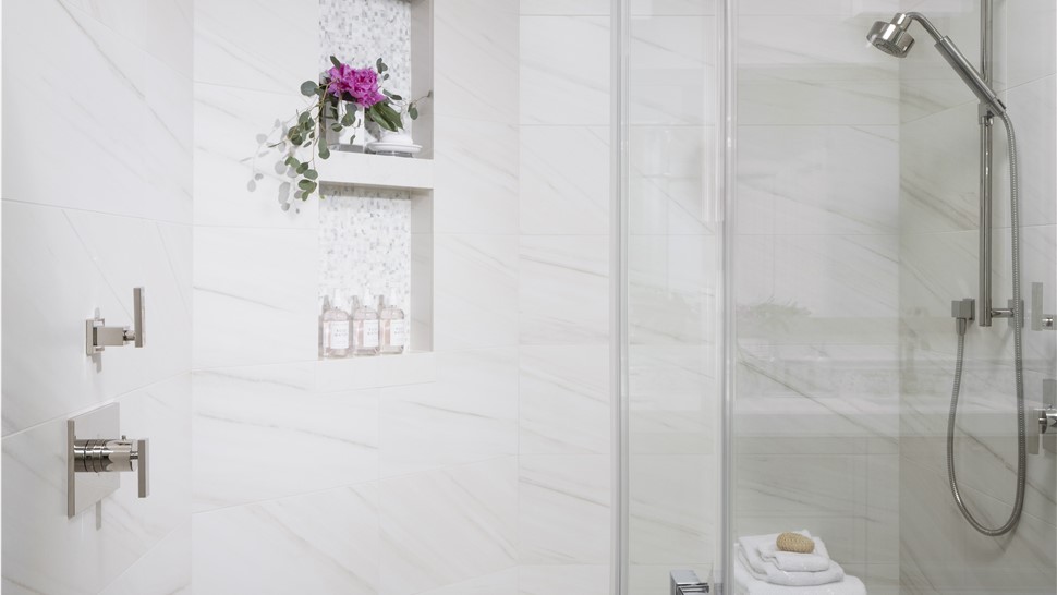 Custom Bathrooms Project in Bellevue, WA by Lux Design Builds