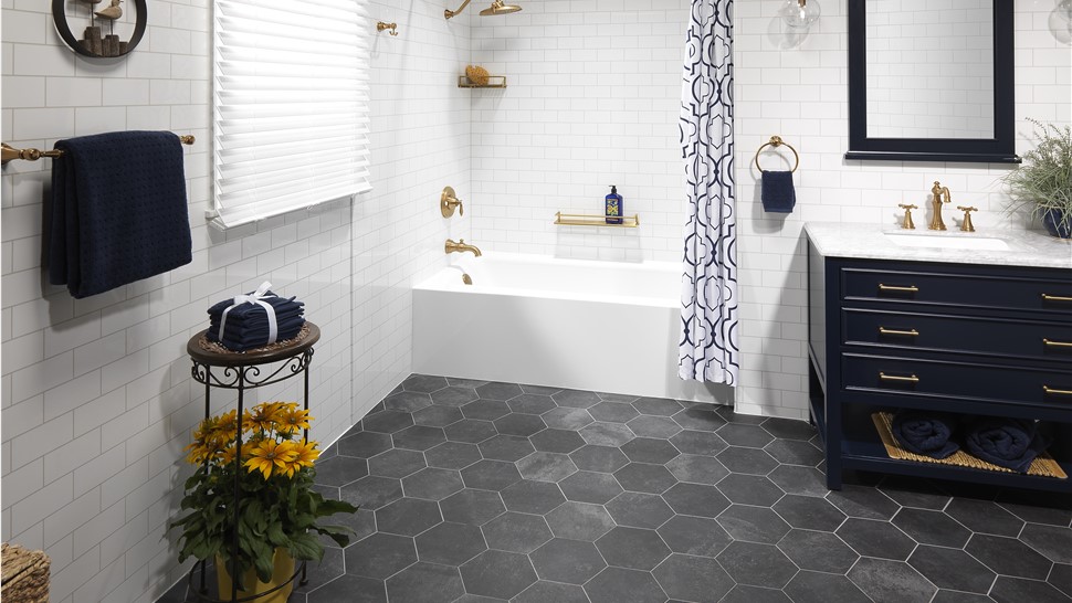 Baths - Shower to Tub Conversion Photo 1