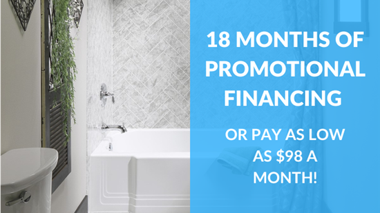 Enjoy Your Bathroom More Than EVER with No Interest + No Payments until 2025