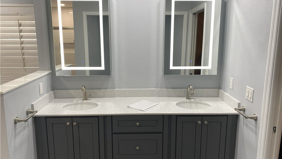Bathroom Remodeling Project in SAINT PETERSBURG, FL by Luxury Bath of Central Florida