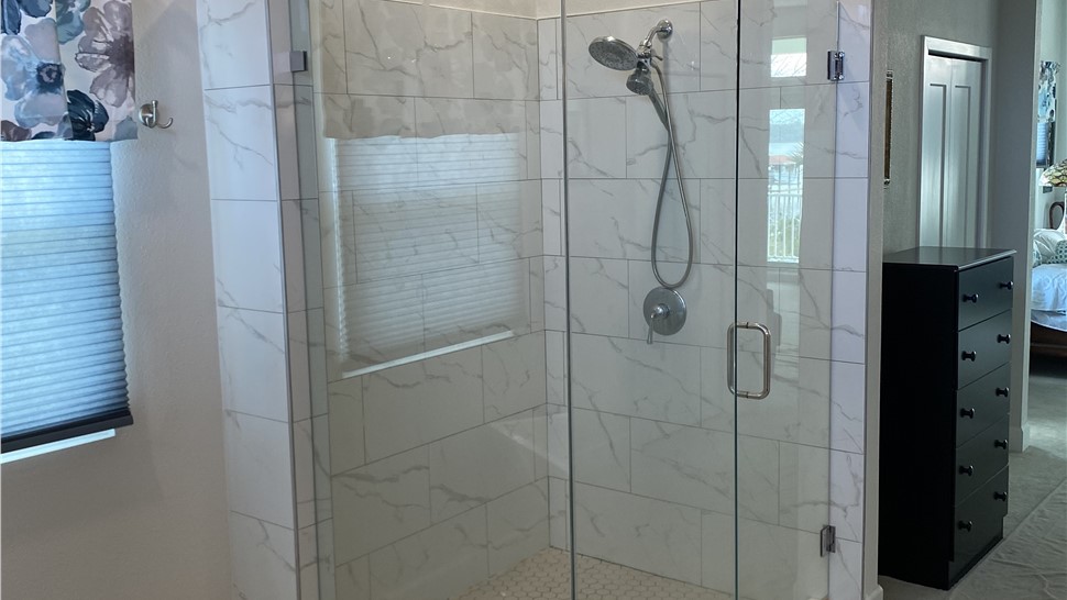 Bathroom Remodeling, Showers, Walk-In Showers Project in Ormond Beach, FL by Luxury Bath of Central Florida