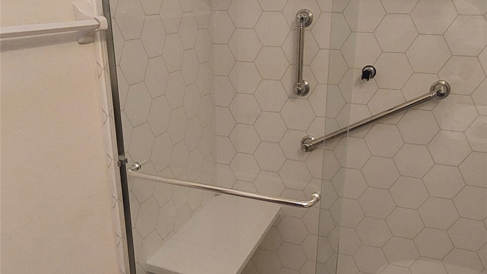 Showers, Walk-In Showers Project in Clermont, FL by Luxury Bath of Central Florida