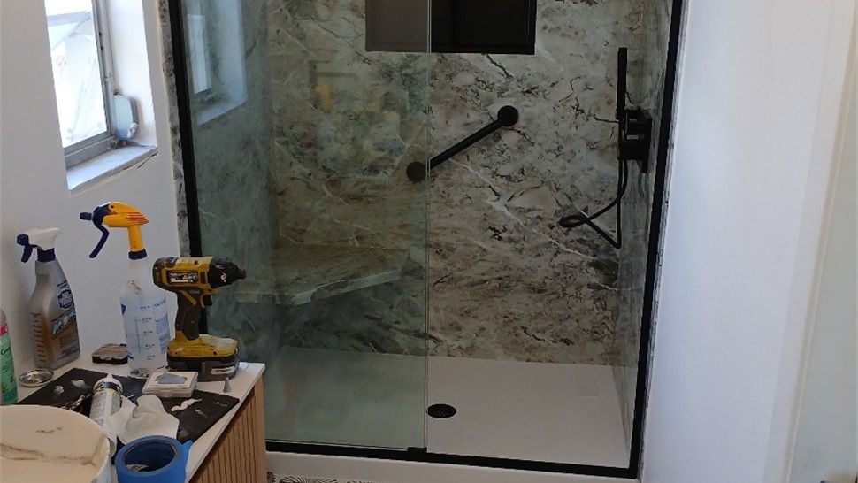 Bathroom Remodeling, Showers Project in Clearwater, FL by Luxury Bath of Central Florida