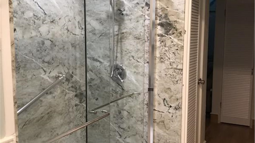 Showers, Walk-In Showers Project in Leesburg, FL by Luxury Bath of Central Florida