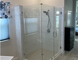 Bathroom Remodeling, Showers, Walk-In Showers Project in Ormond Beach, FL by Luxury Bath of Central Florida