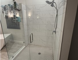 Bathroom Remodeling, Showers, Walk-In Showers Project in Ormond Beach, FL by Luxury Bath of Central Florida
