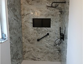Bathroom Remodeling, Showers Project in Clearwater, FL by Luxury Bath of Central Florida