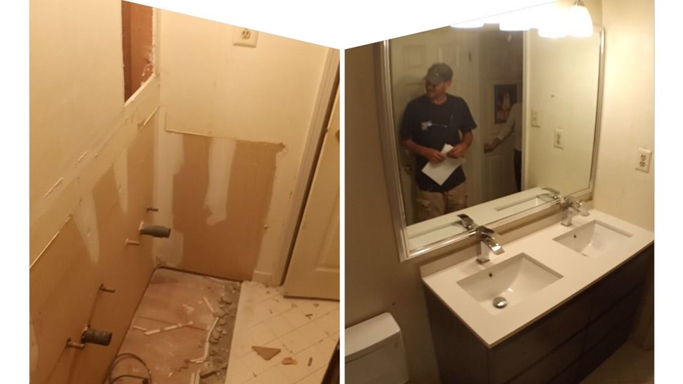 Bathroom Remodeling Project in Jamison, PA by Luxury Bath NJPA