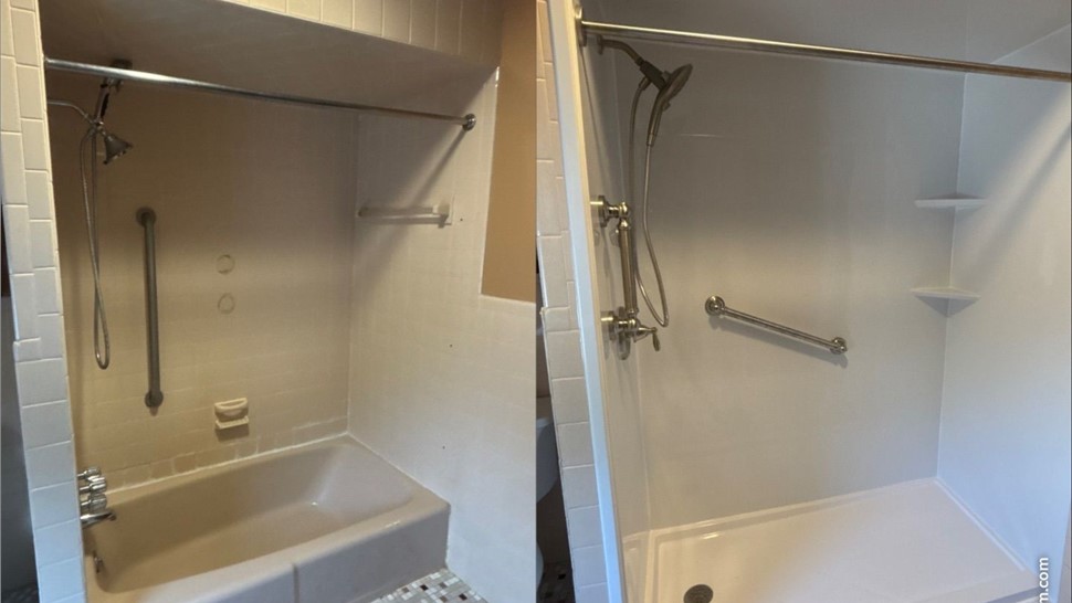 Showers, Conversions Project in Audubon, New Jersey by Luxury Bath NJPA