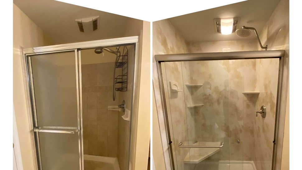 Showers Project Project in Warminster, PA by Luxury Bath NJPA