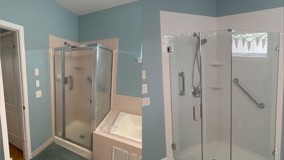 Bath Remodel, Showers Project in Princeton Junction, New Jersey by Luxury Bath NJPA
