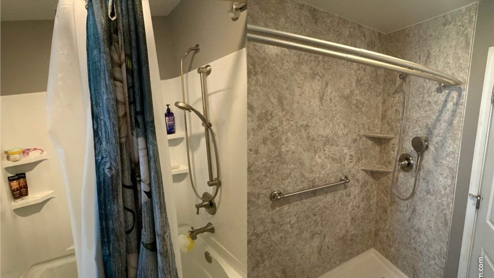 Conversions, Showers Project in Allentown, Pennsylvania by Luxury Bath NJPA