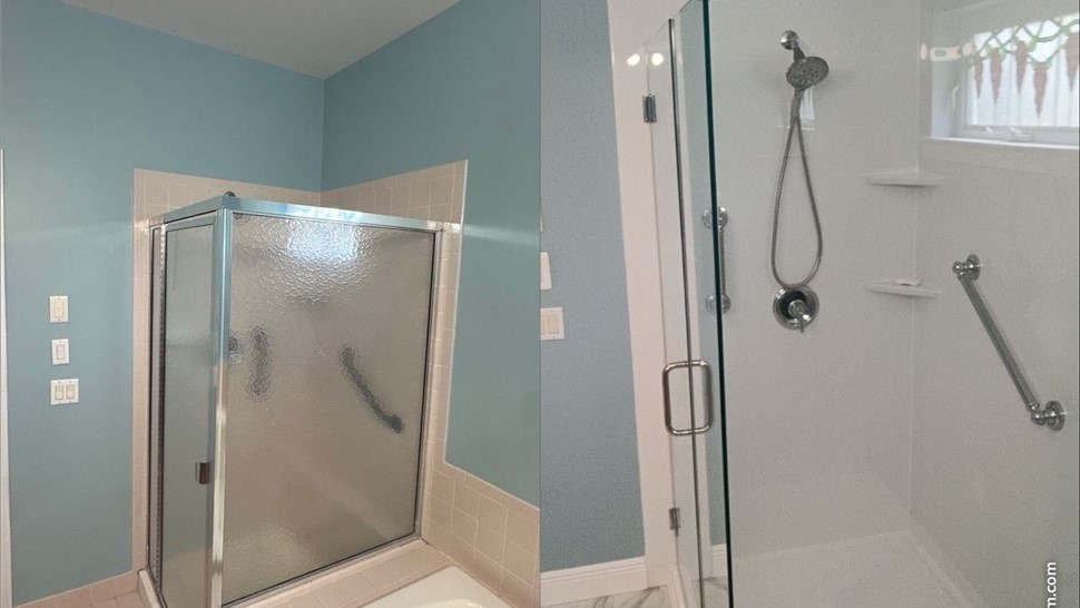 Showers, Bath Remodel Project in Princeton Junction, New Jersey by Luxury Bath NJPA