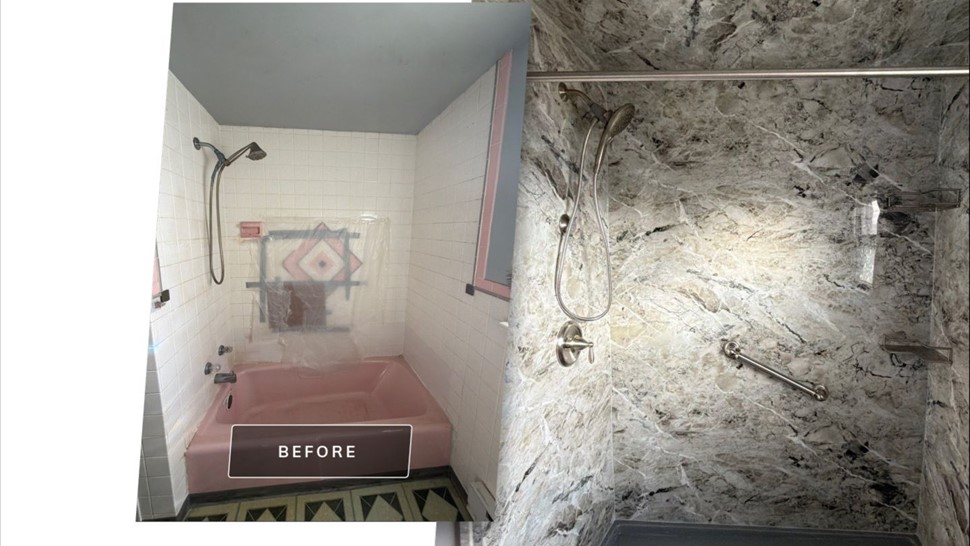 Conversions, Showers Project in Walnutport, Pennsylvania by Luxury Bath NJPA