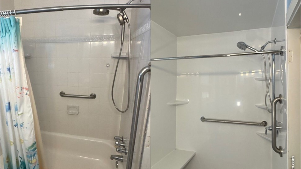 Conversions, Showers Project in Warminster, Pennsylvania by Luxury Bath NJPA