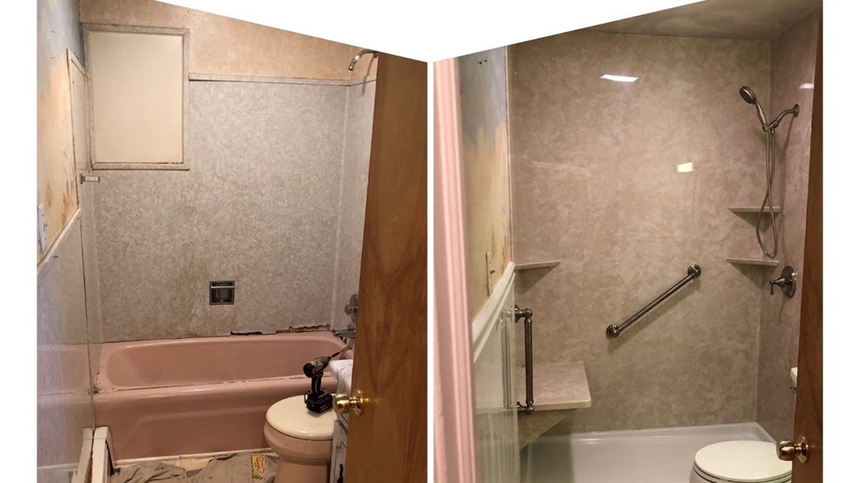 Bathroom Remodeling Project in Phoenixville, PA by Luxury Bath NJPA