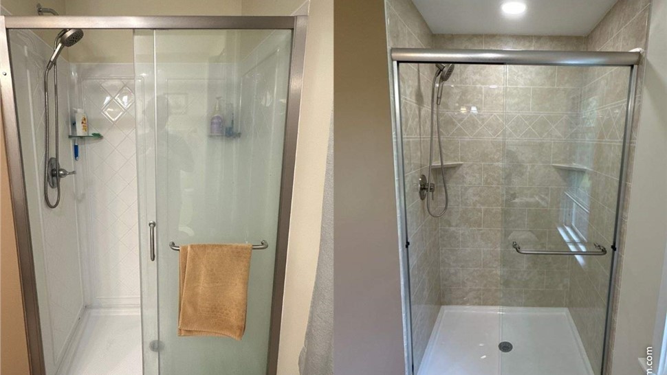 Showers Project in Vineland, New Jersey by Luxury Bath NJPA