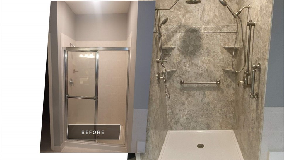 Showers Project in Collegeville, PA by Luxury Bath NJPA