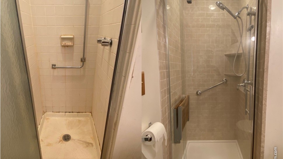 Showers Project in Southampton Township, NJ by Luxury Bath NJPA