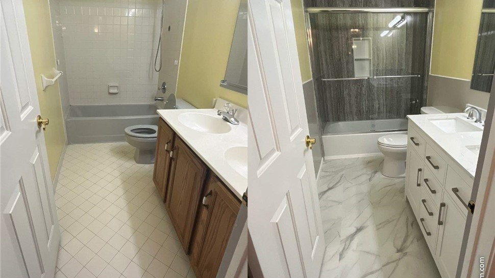 Bath Remodel Project in Newtown, Pennsylvania by Luxury Bath NJPA