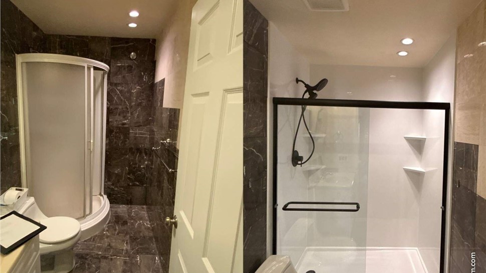 Bath Remodel, Showers Project in Lawrence Twp, New Jersey by Luxury Bath NJPA