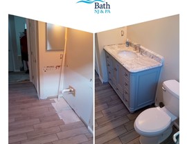 Bath Remodel Project Project in Hamilton Township, NJ by Luxury Bath NJPA