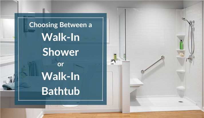 Choosing Between a Walk-In Shower or Walk-In Bathtub for Your Raleigh Bathroom Renovation